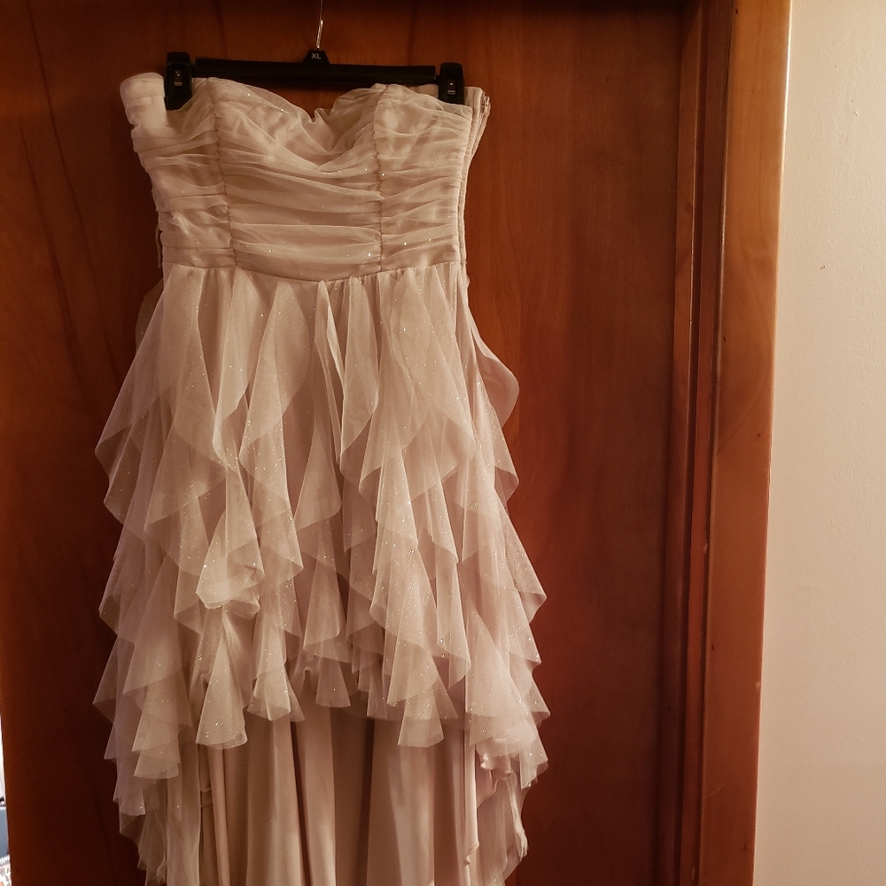 Strapless Formal Dress